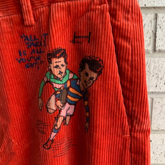 Polo Ralph Lauren Graphic Corduroy Football Pants - Picture 4 of 15